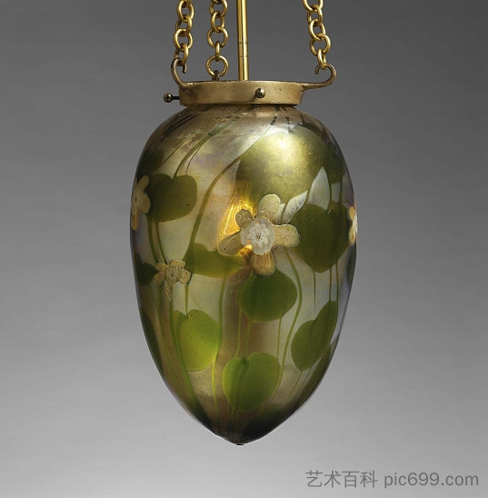 悬挂地球仪 Hanging globe (1905)，蒂凡尼