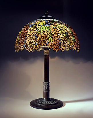 图书馆灯 Library lamp (1910)，蒂凡尼