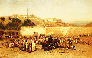 市场日 Market Day (1873)，蒂凡尼