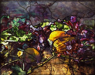 南瓜和甜菜窗口 Pumpkin and Beets window (1900)，蒂凡尼