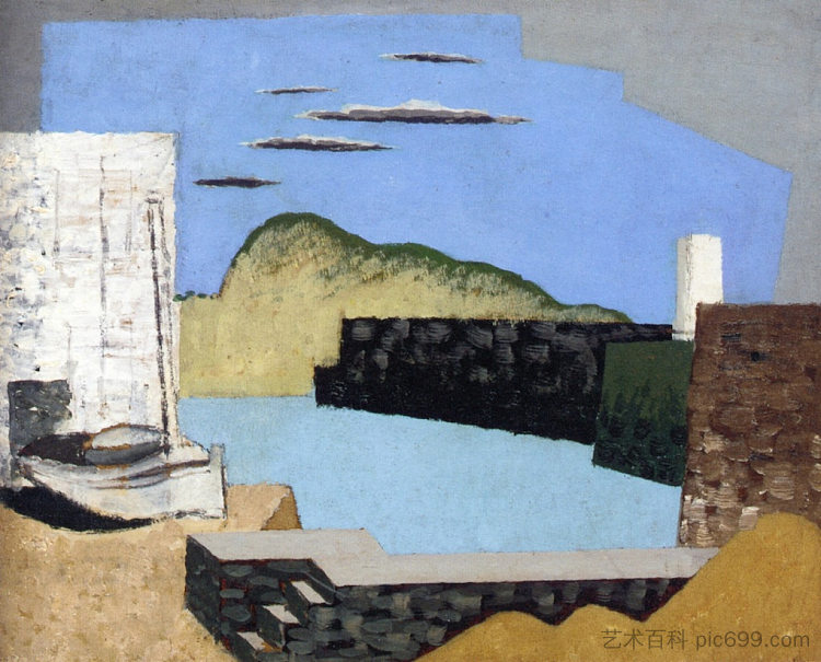 凯里蒂景观 Kerity Landscape (1927)，刘易斯·马库锡