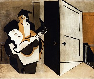 室内音乐家 Musician in an Interior (1929)，刘易斯·马库锡