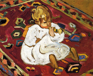 带喇叭的孩子 Child with Trumpet (1910)，刘易斯·瓦尔塔