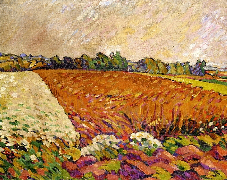 玉米田 Field of Corn (1917)，刘易斯·瓦尔塔
