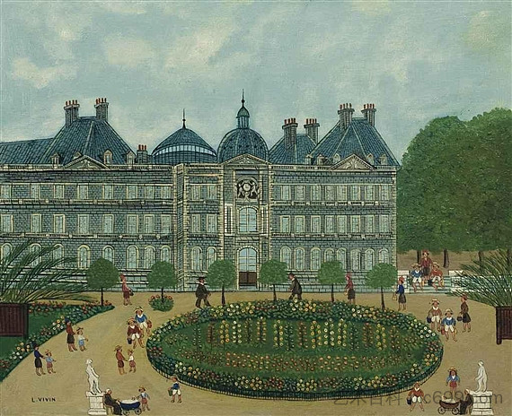 卢森堡花园 Le jardin du Luxembourg，刘易斯·维凡