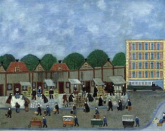 市场 Le marché，刘易斯·维凡