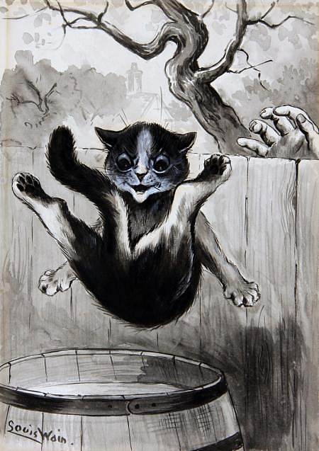 老歌《猫回来了》 OLD SONG 'THE CAT CAME BACK' (1906)，刘易斯·韦恩