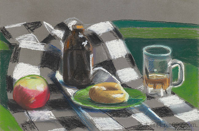 苹果、面包和啤酒 Apples, Bread and Beer (1940),路易莎·马提亚多提斯