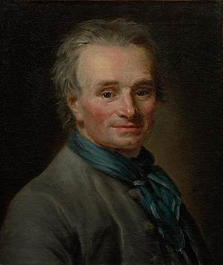 让-巴蒂斯特·勒穆因的小肖像 Portrait of Jean-Baptiste Lemoyne the Younger，伊丽莎白·维杰·勒布伦
