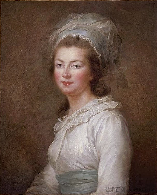 法国伊丽莎白的肖像 Portrait of Élisabeth of France (c.1787),伊丽莎白·维杰·勒布伦