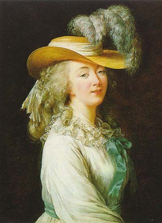 杜巴里夫人的肖像 Portrait of Madame du Barry (1781)，伊丽莎白·维杰·勒布伦