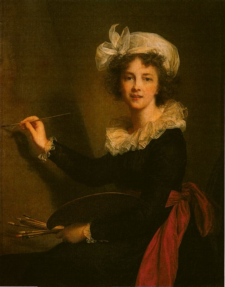 自画像 Self-portrait (1790)，伊丽莎白·维杰·勒布伦