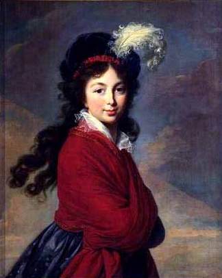 安娜·费奥多罗夫娜大公夫人 The Grand Duchesse Anna Feodorovna (1796)，伊丽莎白·维杰·勒布伦