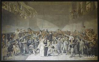 誓言网球场，1789 年 6 月 20 日 Tennis Court Oath,  20 juin 1789，吕克·奥利维尔默森