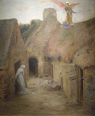 天使报喜 The Annunciation (1908)，吕克·奥利维尔默森