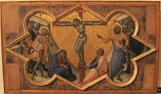 受难 Crucifixion (c.1362)，卢卡·迪·托梅