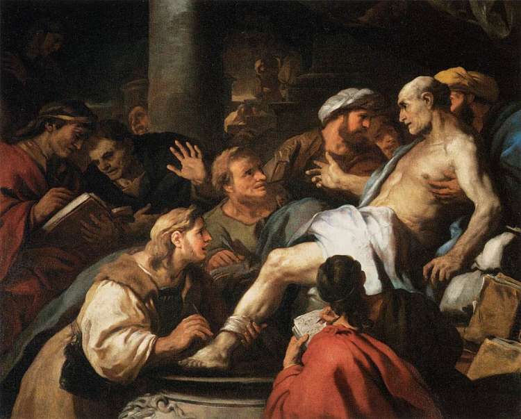 塞内卡之死 The Death of Seneca (1685)，卢卡·吉奥达诺