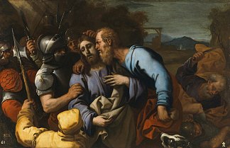 犹大之吻 The Judas Kiss (1660)，卢卡·吉奥达诺