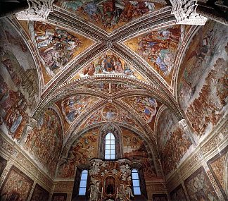 圣布里齐奥教堂的壁画 Frescoes in the Chapel of San Brizio (1499 – 1502)，路加·西诺雷利
