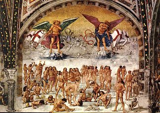 死者复活 Resurrection of the Dead (1499 – 1502)，路加·西诺雷利