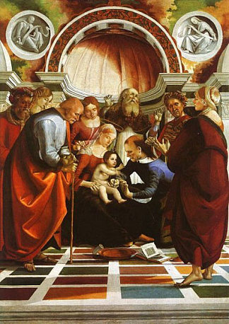 割礼 The Circumcision (c.1490 – c.1495)，路加·西诺雷利