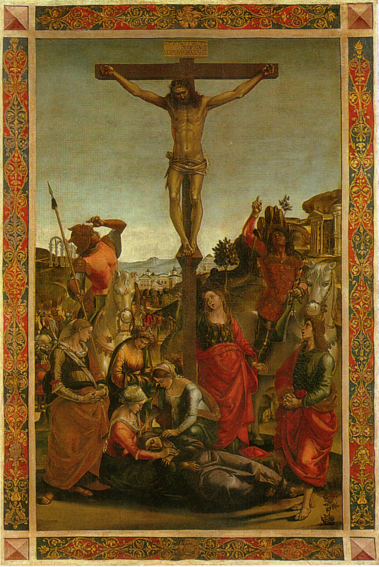受难 The Crucifixion (c.1494)，路加·西诺雷利