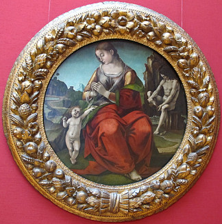 处女与孩子 Virgin with Child (1495 – 1498)，路加·西诺雷利