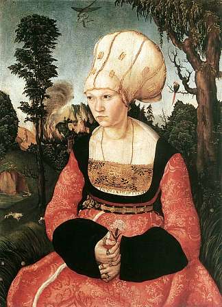 安娜·库斯皮尼安 Anna Cuspinian (c.1502; Germany                     )，大·卢卡斯·克拉纳赫