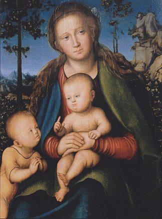 圣母玛利亚 Madonna (1514; Germany                     )，大·卢卡斯·克拉纳赫