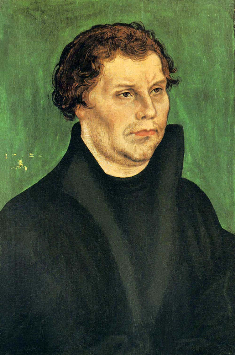 马丁·路德 Martin Luther (1526; Germany  )，大·卢卡斯·克拉纳赫