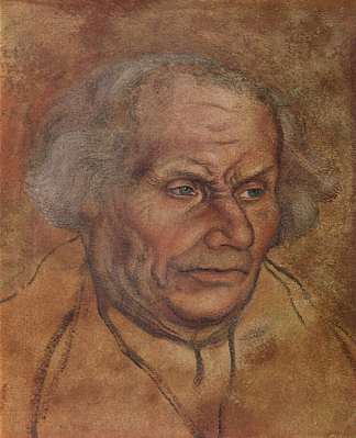 路德父亲的肖像 Portrait of Luther’s Father (1527; Germany                     )，大·卢卡斯·克拉纳赫