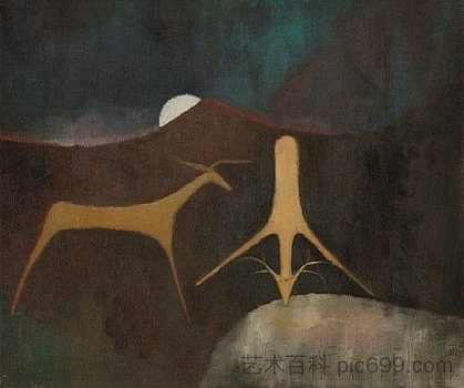 无题 Untitled (1942)，卢奇塔·乌尔塔多