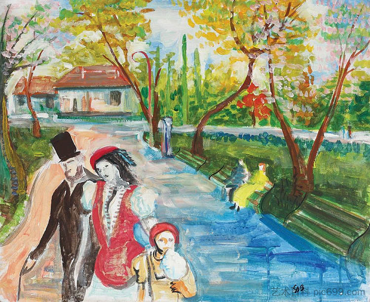 穿过雅西的长廊 Promenadă prin Iași,露西亚·德米特里亚德·巴拉塞斯库