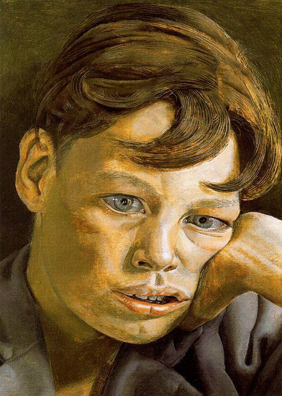 男孩的头 Boy's Head (1952)，卢西安·弗洛伊德