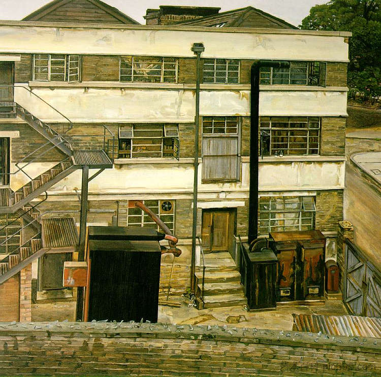 北伦敦工厂 Factory in North London (1972)，卢西安·弗洛伊德