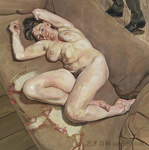 裸体肖像与反射 Naked Portrait with Reflection (1980)，卢西安·弗洛伊德