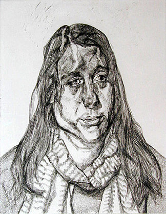 头像 Portrait of a Head (2001)，卢西安·弗洛伊德