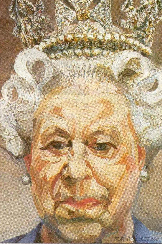 英国女王伊丽莎白二世 Queen Elizabeth II (2000 - 2001)，卢西安·弗洛伊德