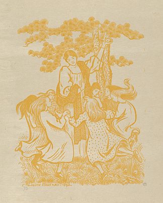 儿童舞蹈 Children’s Dance (1894)，吕西安·毕沙罗