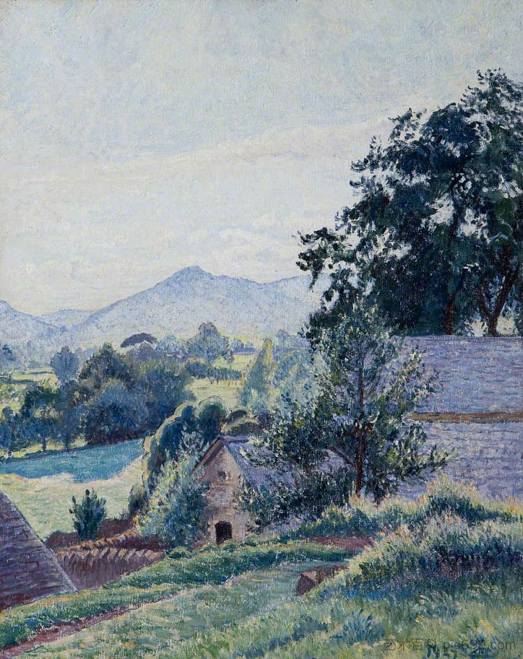 特里普顿农场 Trippleton Farm (1932)，吕西安·毕沙罗