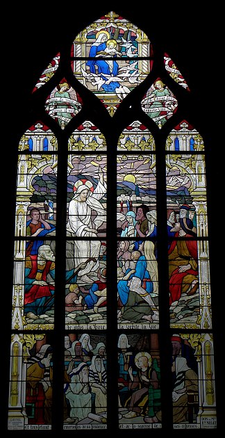 基督的生平。圣叙尔皮斯德富热尔埃格利斯 Life of Christ. Eglise Saint-Sulpice de Fougères (1919)，卢多维克·阿洛姆