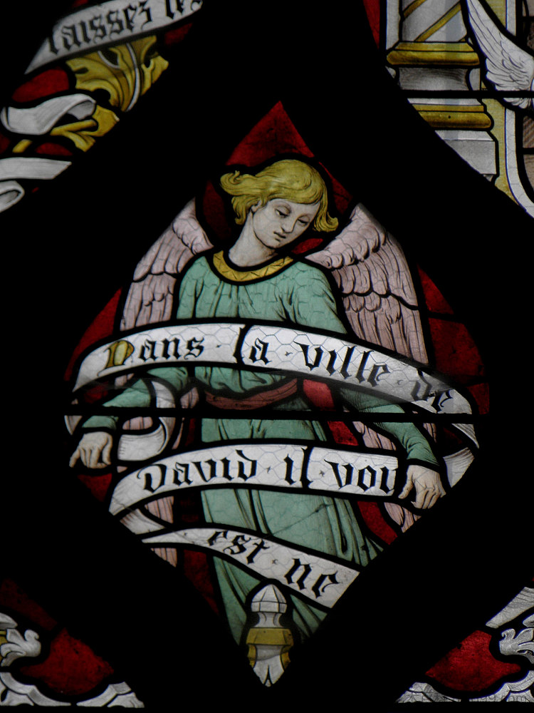 基督的生平。圣叙尔皮斯德富热尔教堂（局部） Life of Christ. Eglise Saint-Sulpice de Fougères (detail) (1919)，卢多维克·阿洛姆