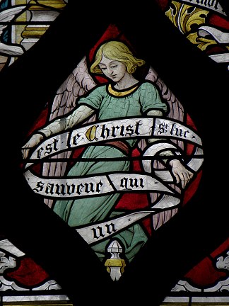 基督的生平。圣叙尔皮斯德富热尔教堂（局部） Life of Christ. Eglise Saint-Sulpice de Fougères (detail) (1919)，卢多维克·阿洛姆