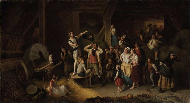 谷仓里的花招 The sleight of hand in the barn，路德维希·克瑙斯