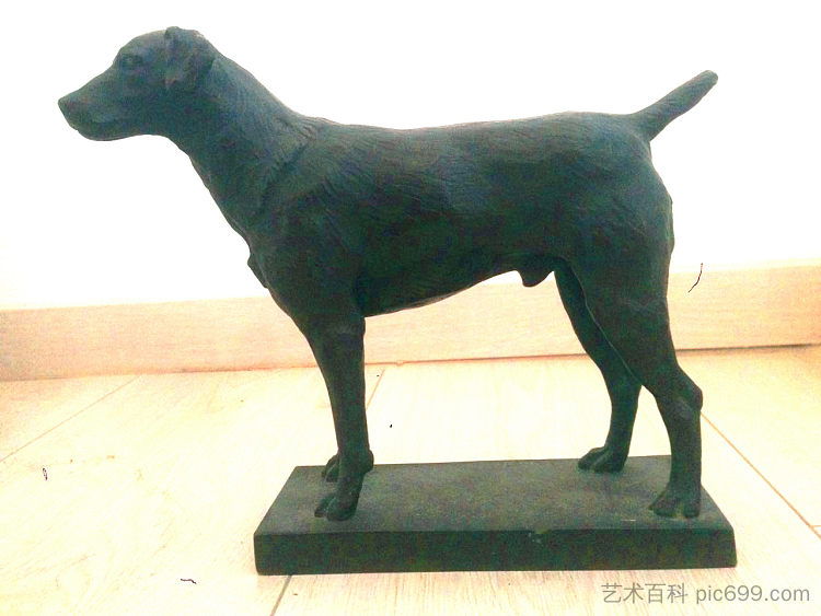 艾尔代尔 - 梗犬，斯普利斯的宠物 Airedale - Terrier, Das Haustier Der Splieths (1924)，路德维希·曼泽尔