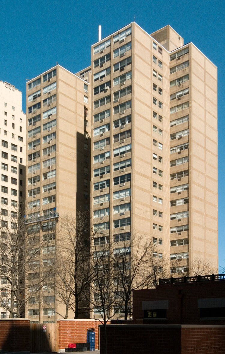 岬公寓， 芝加哥 Promontory Apartments, Chicago (1949)，路德维希·密斯·凡·德罗