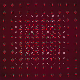 带圆的频闪绘图 Stroboscopic Drawing with Circles，路德维希·威尔丁