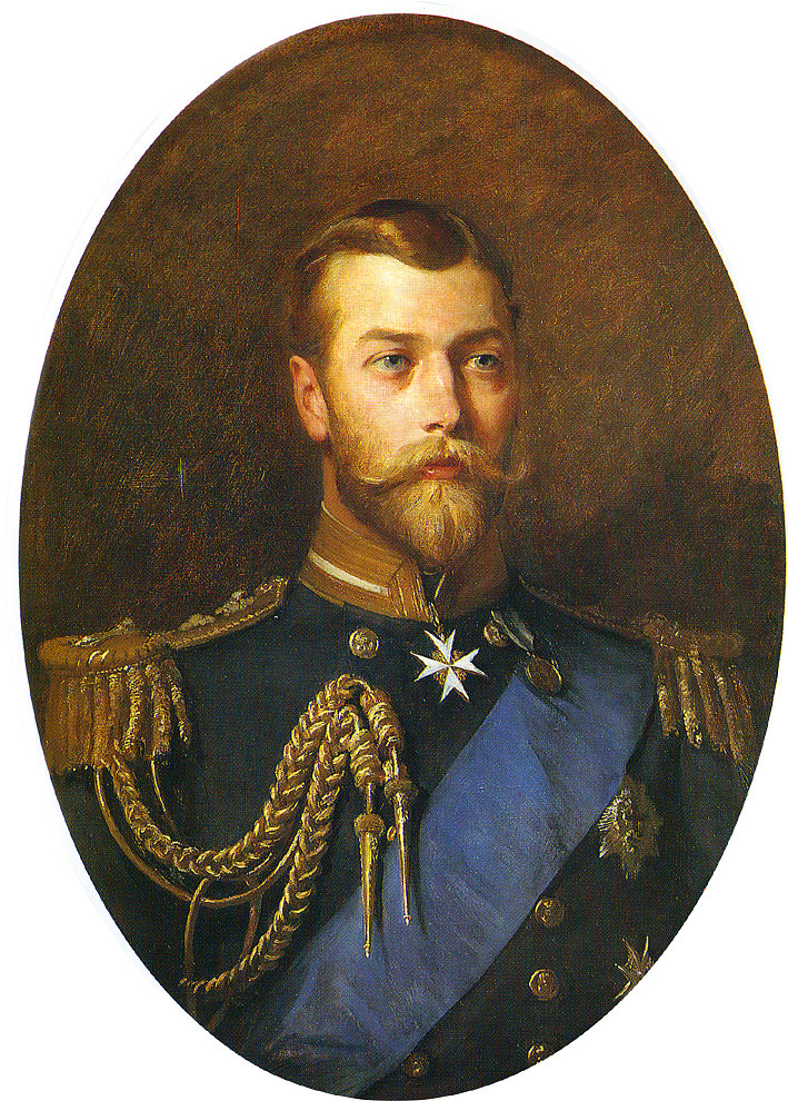 威尔士国王乔治，后来的国王乔治五世 Prince George of Wales, later King George V (1892)，卢克·菲尔德斯