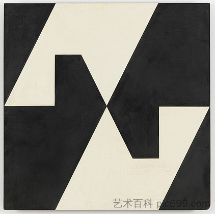 调制曲面中的平面 4 Planes in Modulated Surface 4 (1957)，拉贾·克拉克