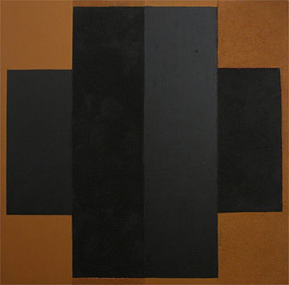 画。黑色和棕色 Painting. Black and Brown (1987)，利贾·帕普